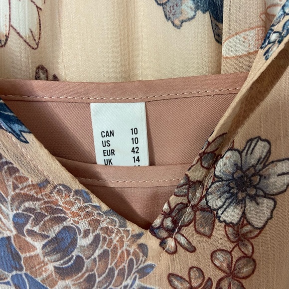 Addition Elle Floral Maxi Dress Sz 10 - Picture 4 of 9